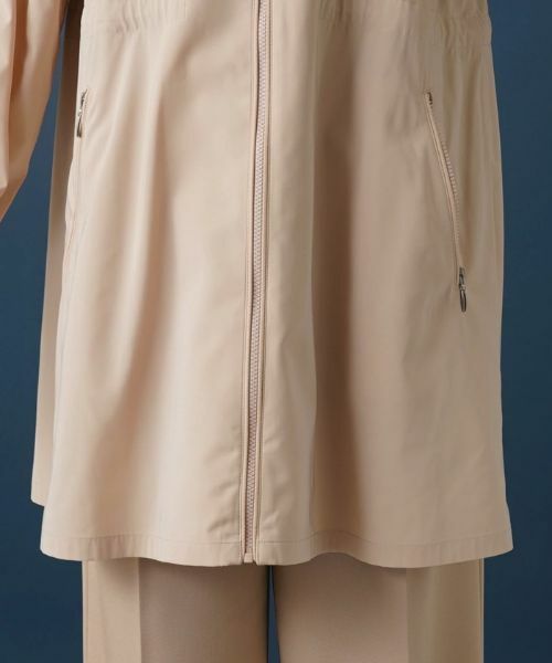 Leilian PLUS HOUSE / レリアンプラスハウス その他アウター | 【はっ水】ジップアップミディコート | 詳細10