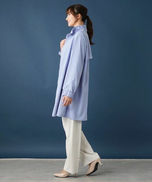 Leilian PLUS HOUSE / レリアンプラスハウス その他アウター | 【はっ水】ジップアップミディコート | 詳細15