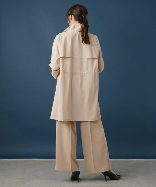 Leilian PLUS HOUSE / レリアンプラスハウス その他アウター | 【はっ水】ジップアップミディコート | 詳細3