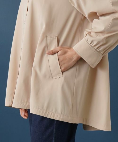 Leilian PLUS HOUSE / レリアンプラスハウス その他アウター | 【はっ水】2wayフードスタンドカラーコート | 詳細14