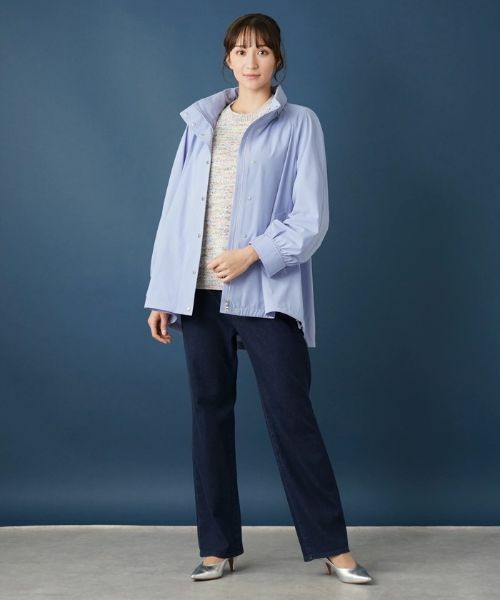 Leilian PLUS HOUSE / レリアンプラスハウス その他アウター | 【はっ水】2wayフードスタンドカラーコート | 詳細18