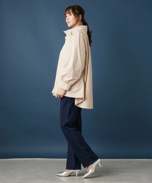 Leilian PLUS HOUSE / レリアンプラスハウス その他アウター | 【はっ水】2wayフードスタンドカラーコート | 詳細2