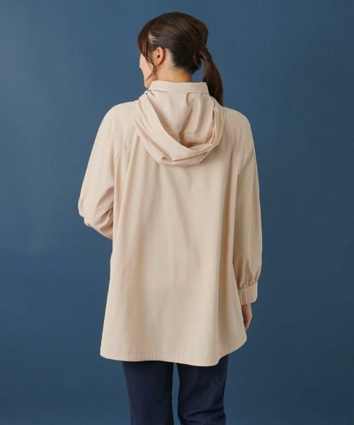 Leilian PLUS HOUSE / レリアンプラスハウス その他アウター | 【はっ水】2wayフードスタンドカラーコート | 詳細5