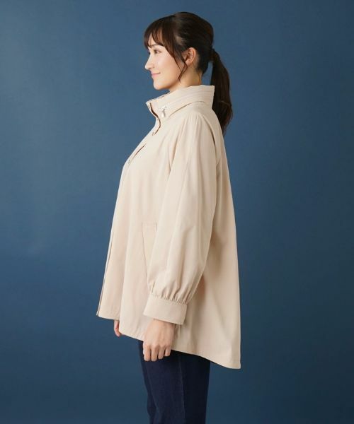 Leilian PLUS HOUSE / レリアンプラスハウス その他アウター | 【はっ水】2wayフードスタンドカラーコート | 詳細7