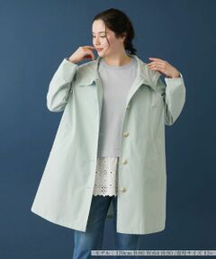 Leilian PLUS HOUSE / レリアンプラスハウス その他アウター | 【はっ水】フード付きコート