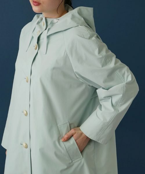 Leilian PLUS HOUSE / レリアンプラスハウス その他アウター | 【はっ水】フード付きコート | 詳細15