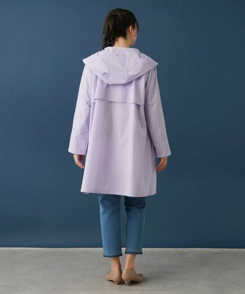 Leilian PLUS HOUSE / レリアンプラスハウス その他アウター | 【はっ水】フード付きコート | 詳細3
