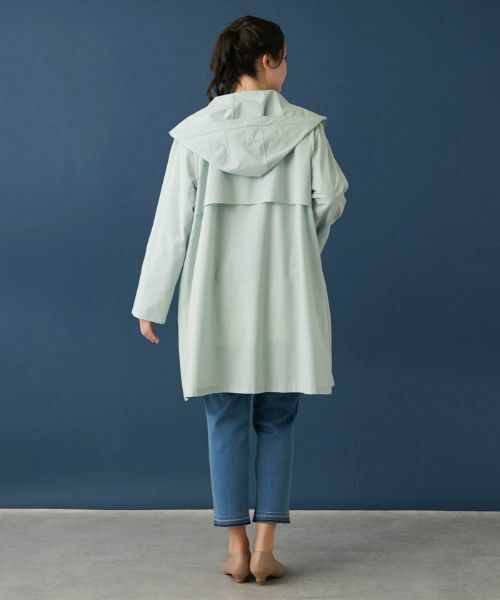 Leilian PLUS HOUSE / レリアンプラスハウス その他アウター | 【はっ水】フード付きコート | 詳細6