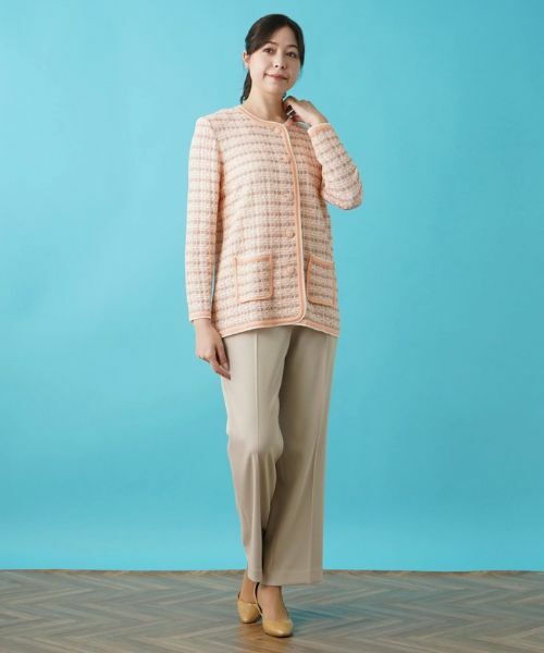 Leilian PLUS HOUSE / レリアンプラスハウス テーラードジャケット | ニットジャケット | 詳細13