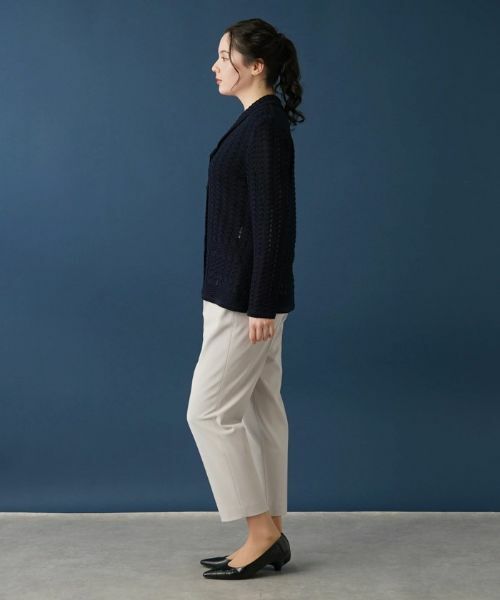 Leilian PLUS HOUSE / レリアンプラスハウス テーラードジャケット | コットンニットジャケット | 詳細14