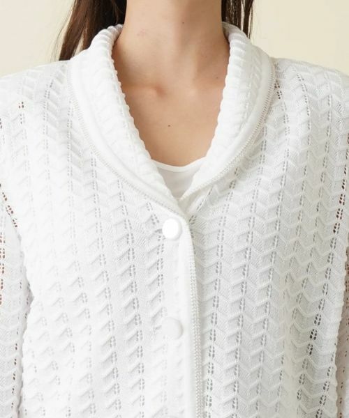 Leilian PLUS HOUSE / レリアンプラスハウス テーラードジャケット | コットンニットジャケット | 詳細7