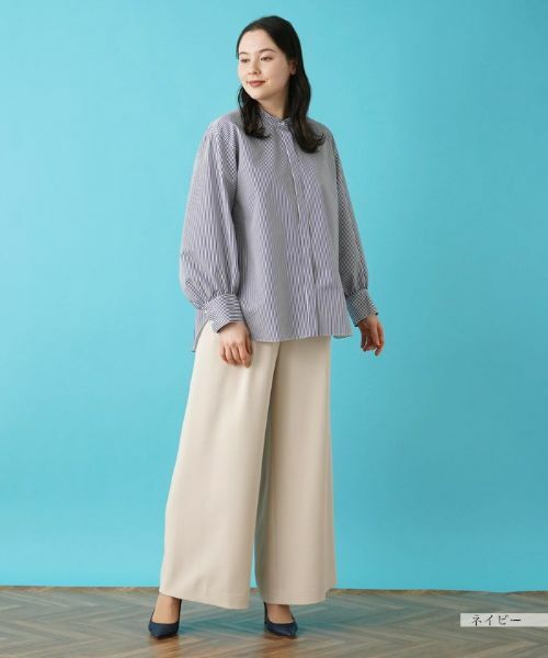 Leilian PLUS HOUSE / レリアンプラスハウス シャツ・ブラウス | 長袖ブラウス【BOURGE】 | 詳細8