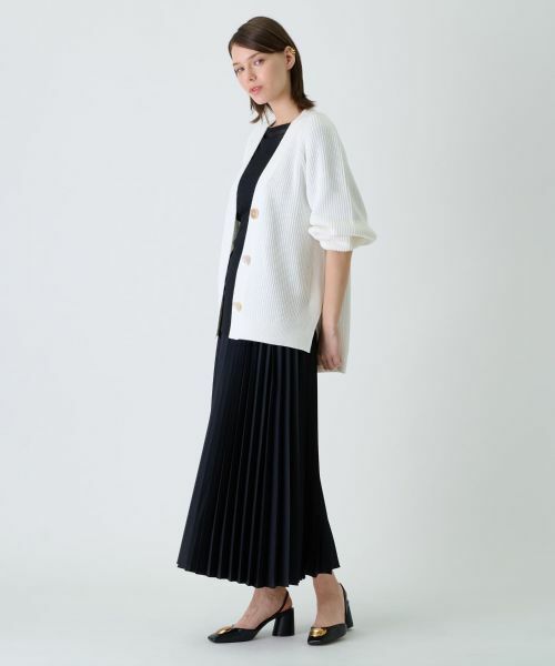 Leilian PLUS HOUSE / レリアンプラスハウス ロング・マキシ丈スカート | アコーディオンプリーツスカート【BOURGE】 | 詳細10