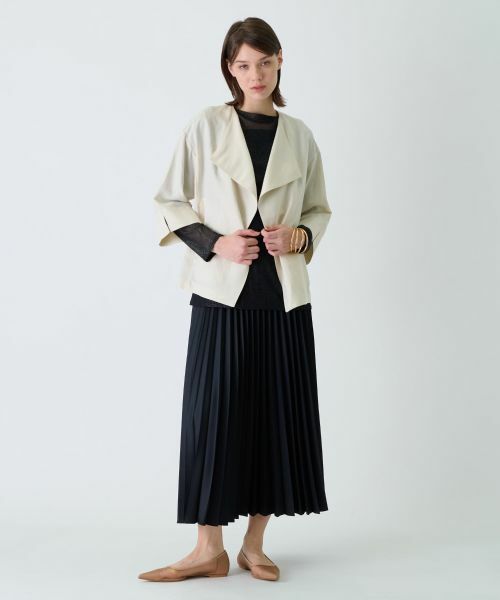 Leilian PLUS HOUSE / レリアンプラスハウス ロング・マキシ丈スカート | アコーディオンプリーツスカート【BOURGE】 | 詳細11