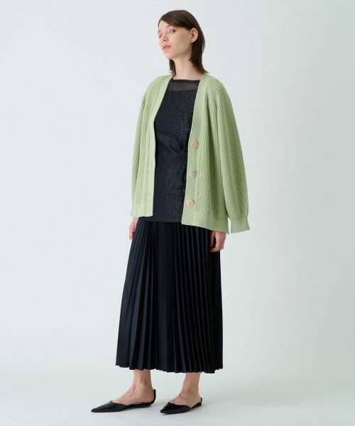 Leilian PLUS HOUSE / レリアンプラスハウス ロング・マキシ丈スカート | アコーディオンプリーツスカート【BOURGE】 | 詳細12