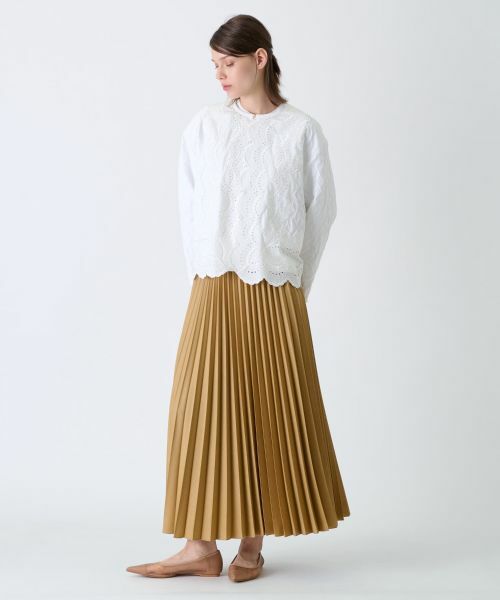 Leilian PLUS HOUSE / レリアンプラスハウス ロング・マキシ丈スカート | アコーディオンプリーツスカート【BOURGE】 | 詳細18