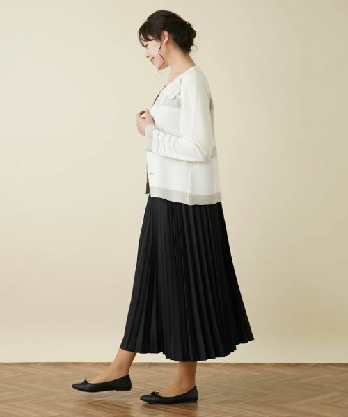 Leilian PLUS HOUSE / レリアンプラスハウス ロング・マキシ丈スカート | アコーディオンプリーツスカート【BOURGE】 | 詳細2