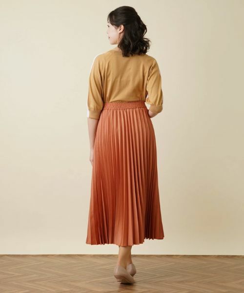Leilian PLUS HOUSE / レリアンプラスハウス ロング・マキシ丈スカート | アコーディオンプリーツスカート【BOURGE】 | 詳細6