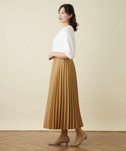 Leilian PLUS HOUSE / レリアンプラスハウス ロング・マキシ丈スカート | アコーディオンプリーツスカート【BOURGE】 | 詳細8