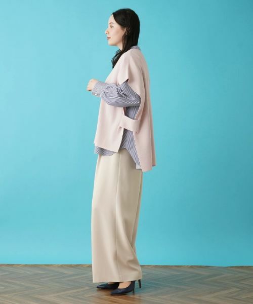 Leilian PLUS HOUSE / レリアンプラスハウス テーラードジャケット | Vネックニットベスト【BOURGE】 | 詳細12