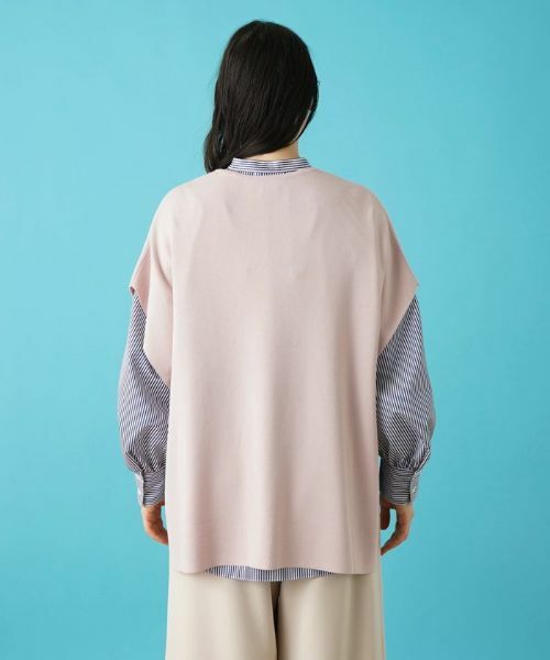 Leilian PLUS HOUSE / レリアンプラスハウス テーラードジャケット | Vネックニットベスト【BOURGE】 | 詳細15