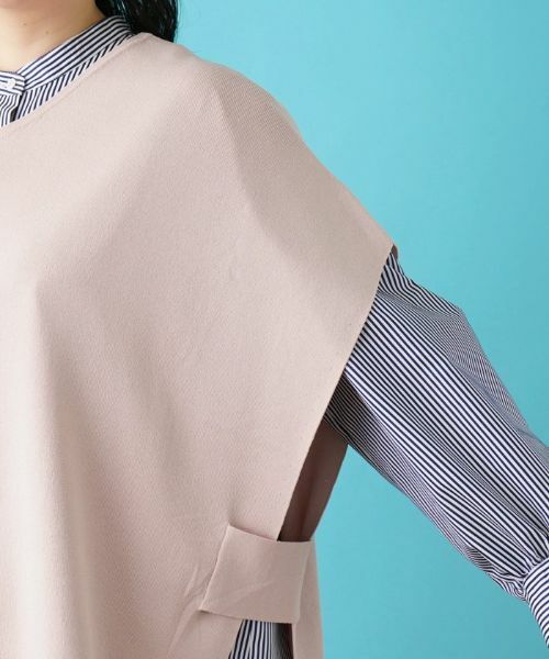 Leilian PLUS HOUSE / レリアンプラスハウス テーラードジャケット | Vネックニットベスト【BOURGE】 | 詳細18