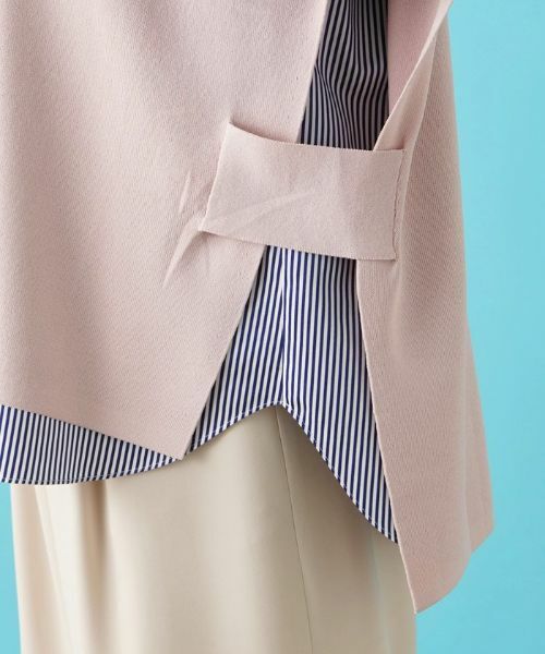 Leilian PLUS HOUSE / レリアンプラスハウス テーラードジャケット | Vネックニットベスト【BOURGE】 | 詳細19