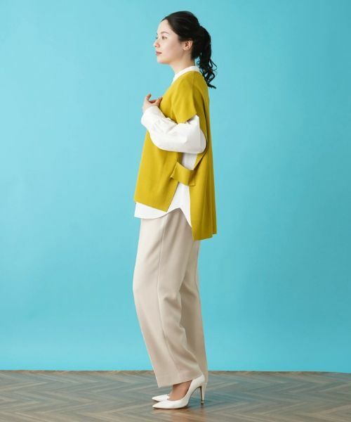 Leilian PLUS HOUSE / レリアンプラスハウス テーラードジャケット | Vネックニットベスト【BOURGE】 | 詳細22