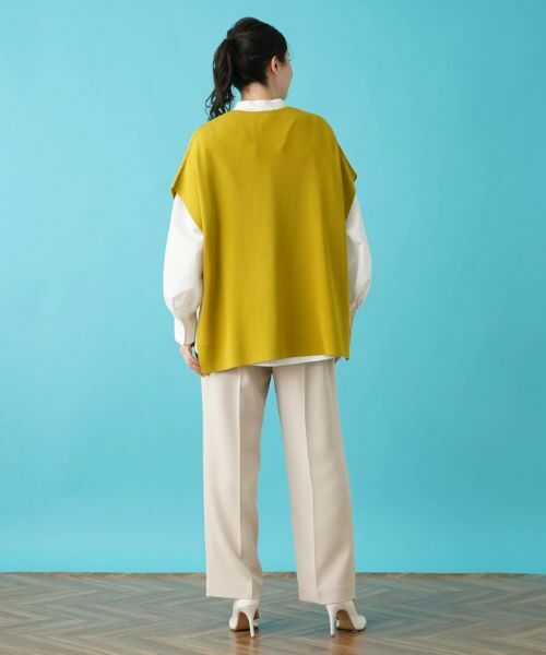 Leilian PLUS HOUSE / レリアンプラスハウス テーラードジャケット | Vネックニットベスト【BOURGE】 | 詳細23