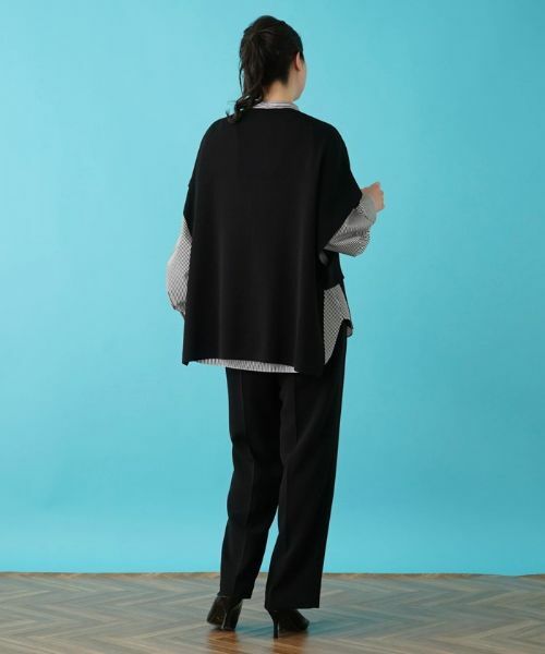 Leilian PLUS HOUSE / レリアンプラスハウス テーラードジャケット | Vネックニットベスト【BOURGE】 | 詳細26