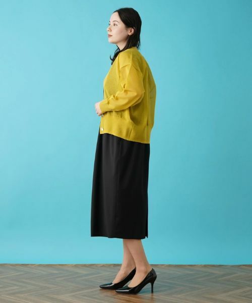 Leilian PLUS HOUSE / レリアンプラスハウス カーディガン・ボレロ | Vネックカーディガン【BOURGE】 | 詳細12