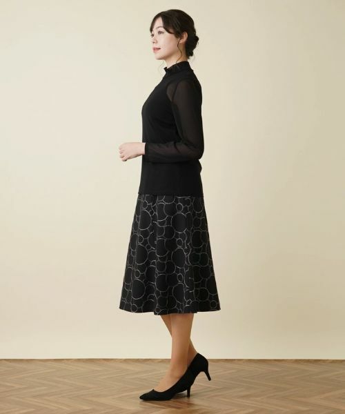 Leilian PLUS HOUSE / レリアンプラスハウス カットソー | 【店舗人気】シアーハイネックカットソー | 詳細2