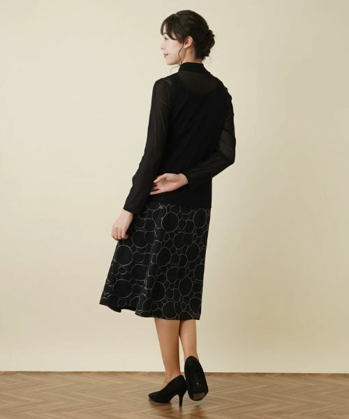 Leilian PLUS HOUSE / レリアンプラスハウス カットソー | 【店舗人気】シアーハイネックカットソー | 詳細3