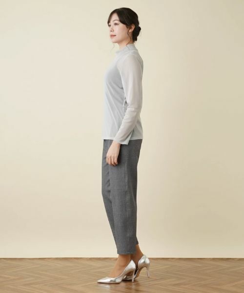 Leilian PLUS HOUSE / レリアンプラスハウス カットソー | 【店舗人気】シアーハイネックカットソー | 詳細6