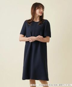 Leilian PLUS HOUSE / レリアンプラスハウス ドレス | 半袖ワンピース