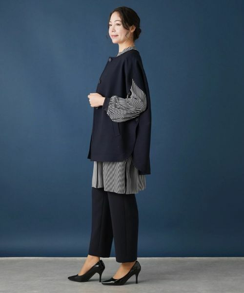 Leilian PLUS HOUSE / レリアンプラスハウス テーラードジャケット | ポンチョ風ベスト | 詳細2