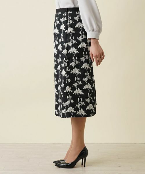 Leilian PLUS HOUSE / レリアンプラスハウス ミニ・ひざ丈スカート | ミディ丈スカート【ROCHAS Premiere】 | 詳細5