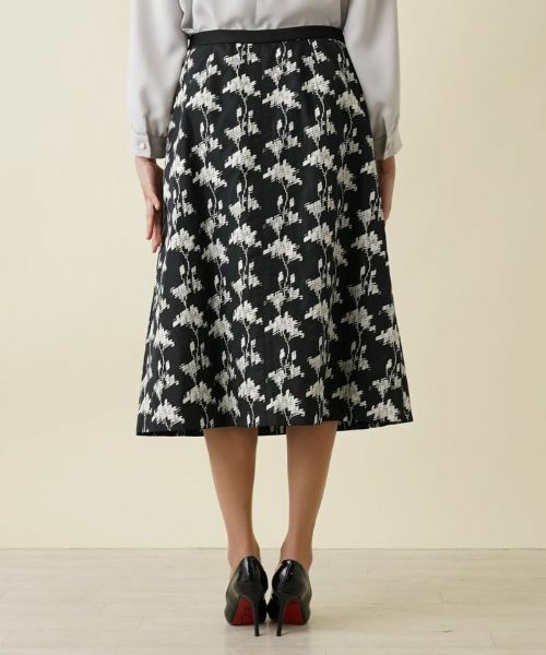 Leilian PLUS HOUSE / レリアンプラスハウス ミニ・ひざ丈スカート | ミディ丈スカート【ROCHAS Premiere】 | 詳細6