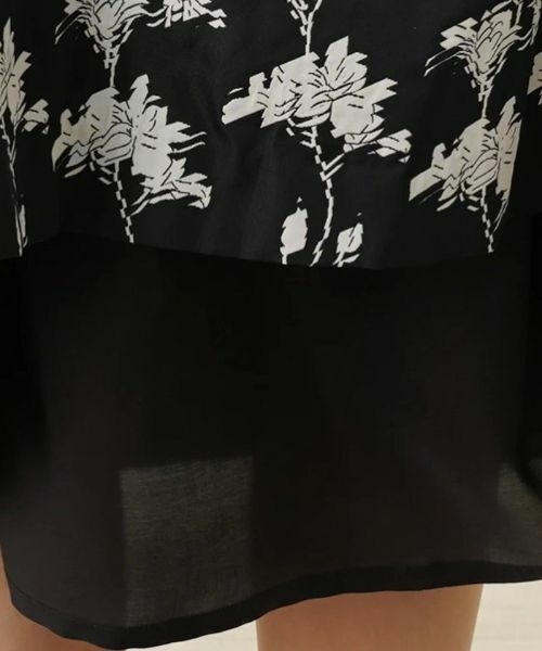 Leilian PLUS HOUSE / レリアンプラスハウス ミニ・ひざ丈スカート | ミディ丈スカート【ROCHAS Premiere】 | 詳細9