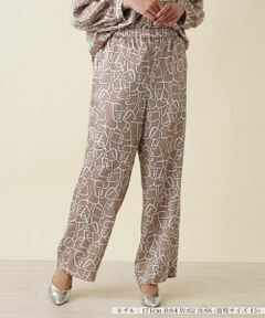 Leilian PLUS HOUSE / レリアンプラスハウス その他パンツ | 【セットアップ対応商品】ワイドワイドパンツ【ROCHAS Premiere】【ERICA】