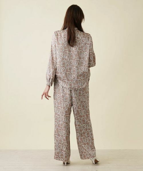 Leilian PLUS HOUSE / レリアンプラスハウス その他パンツ | 【セットアップ対応商品】ワイドワイドパンツ【ROCHAS Premiere】【ERICA】 | 詳細3