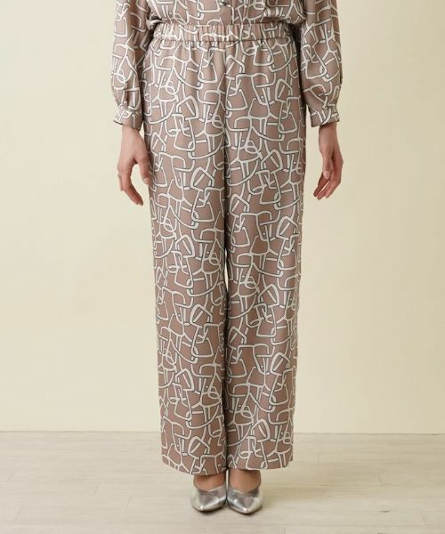 Leilian PLUS HOUSE / レリアンプラスハウス その他パンツ | 【セットアップ対応商品】ワイドワイドパンツ【ROCHAS Premiere】【ERICA】 | 詳細4