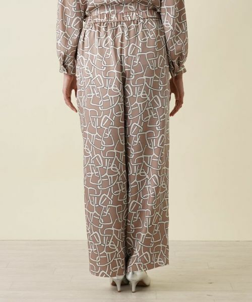 Leilian PLUS HOUSE / レリアンプラスハウス その他パンツ | 【セットアップ対応商品】ワイドワイドパンツ【ROCHAS Premiere】【ERICA】 | 詳細6