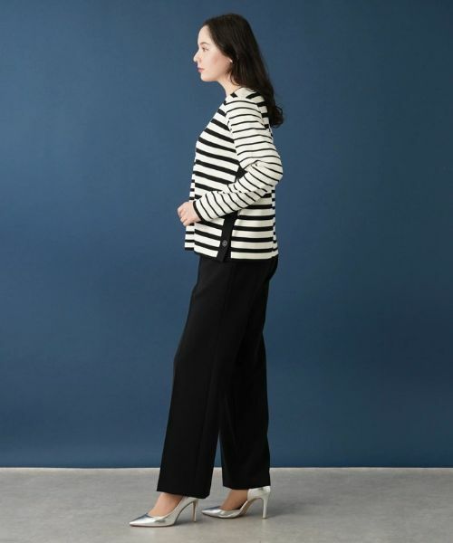 Leilian PLUS HOUSE / レリアンプラスハウス ニット・セーター | ボーダーセーター【ROCHAS Premiere】 | 詳細2
