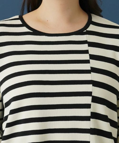 Leilian PLUS HOUSE / レリアンプラスハウス ニット・セーター | ボーダーセーター【ROCHAS Premiere】 | 詳細7