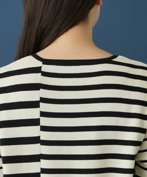 Leilian PLUS HOUSE / レリアンプラスハウス ニット・セーター | ボーダーセーター【ROCHAS Premiere】 | 詳細8