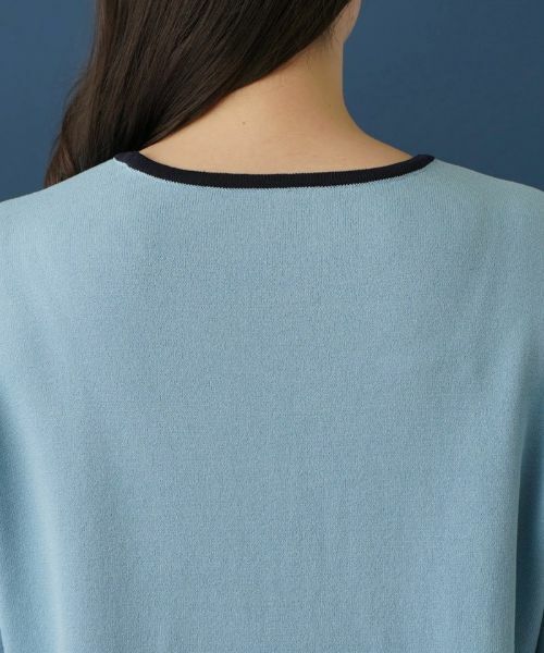 Leilian PLUS HOUSE / レリアンプラスハウス ニット・セーター | ワンポイントセーター【ROCHAS Premiere】 | 詳細11