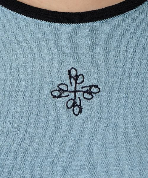 Leilian PLUS HOUSE / レリアンプラスハウス ニット・セーター | ワンポイントセーター【ROCHAS Premiere】 | 詳細14