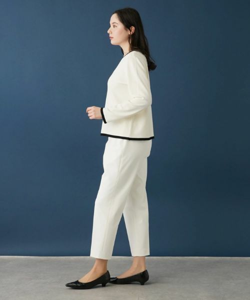 Leilian PLUS HOUSE / レリアンプラスハウス ニット・セーター | ワンポイントセーター【ROCHAS Premiere】 | 詳細2