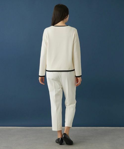 Leilian PLUS HOUSE / レリアンプラスハウス ニット・セーター | ワンポイントセーター【ROCHAS Premiere】 | 詳細3